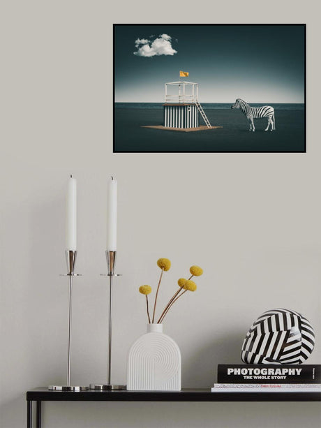 Zebra style Poster och Canvastavla