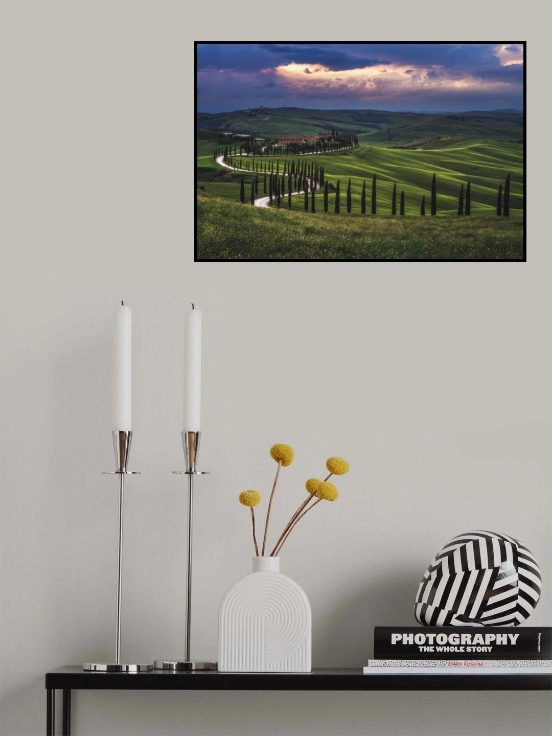Tuscany - Crete Senesi Poster och Canvastavla