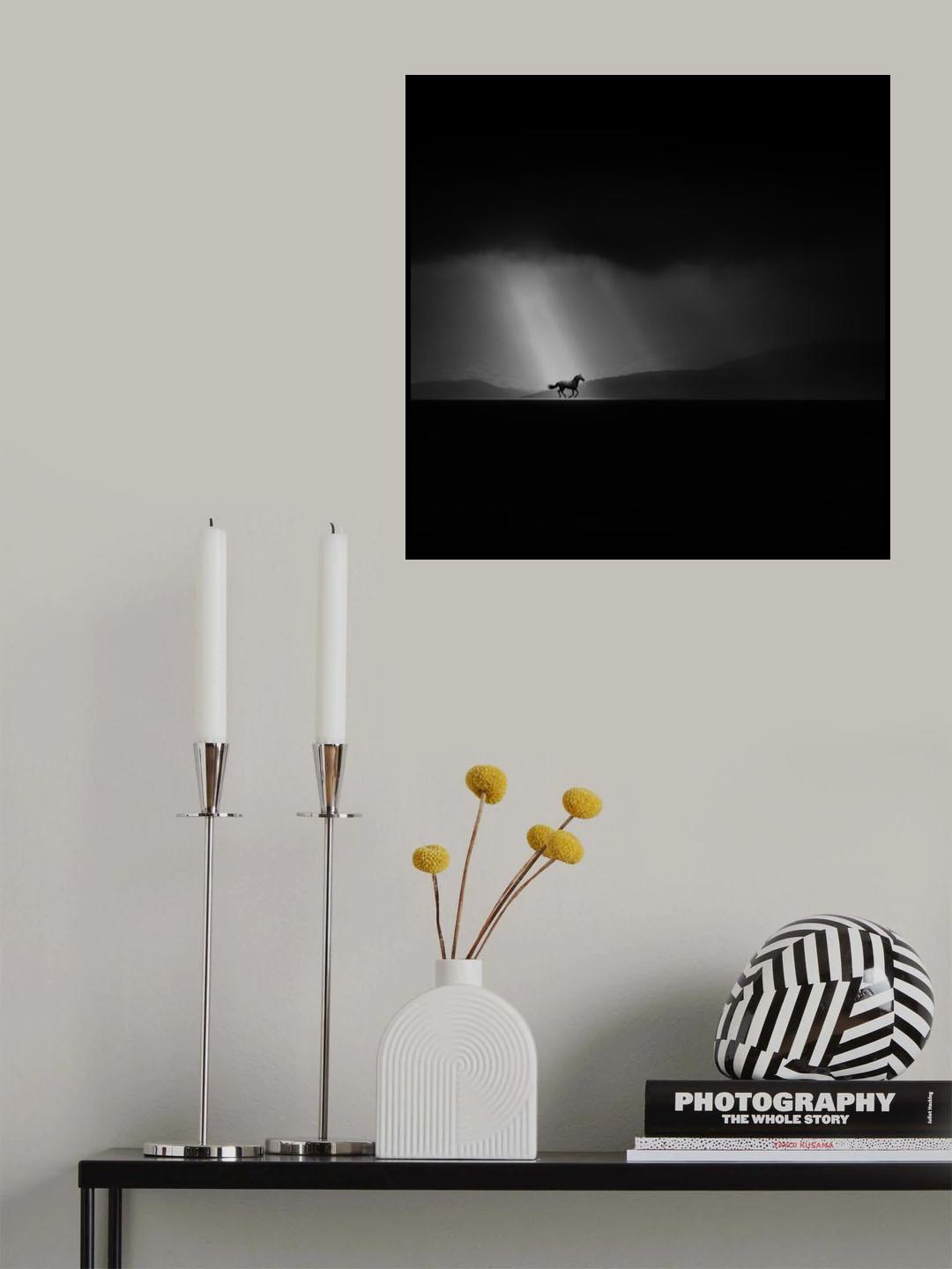 Into The Dark Poster och Canvastavla