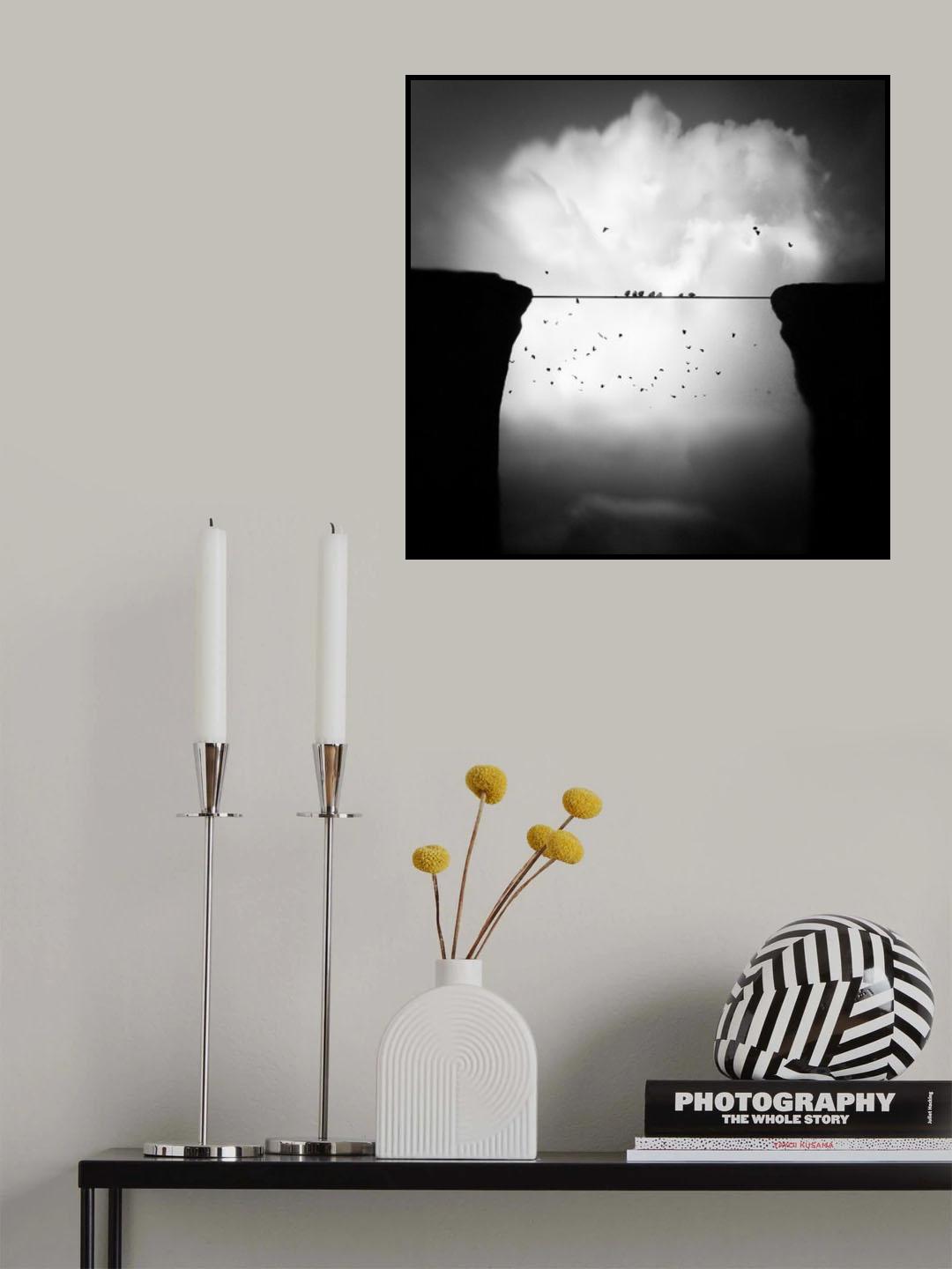 Birds like a break at lofty heights Poster och Canvastavla