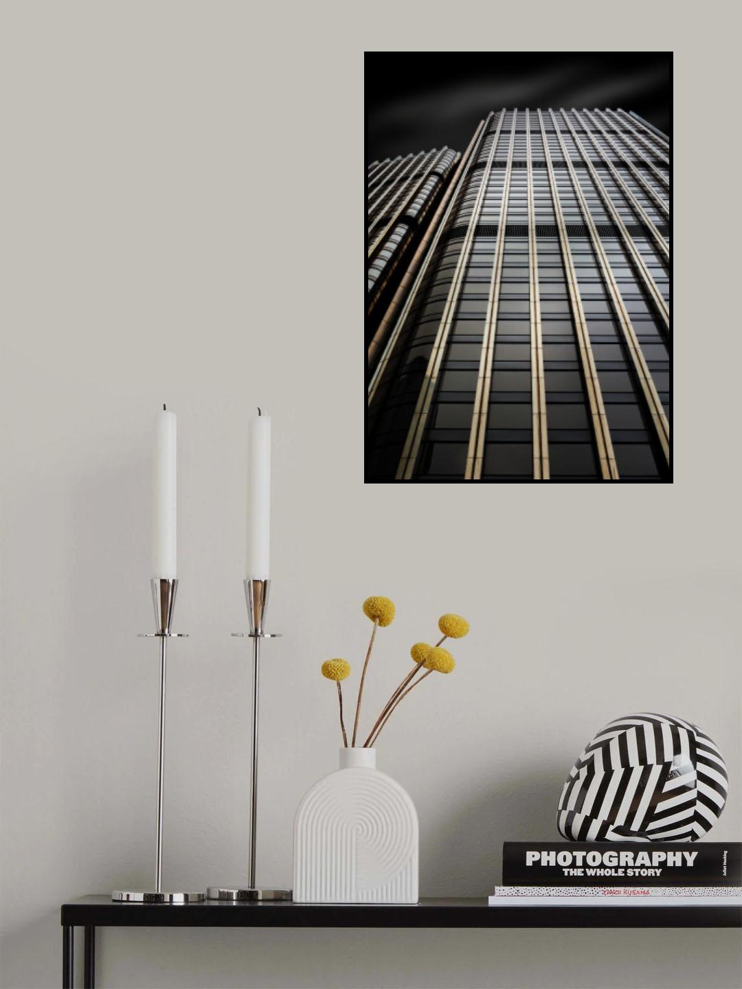 Modern building Poster och Canvastavla