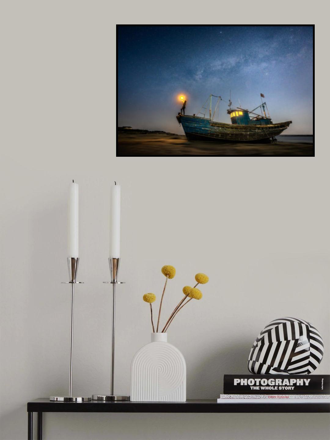 Ride the wind and waves Poster och Canvastavla