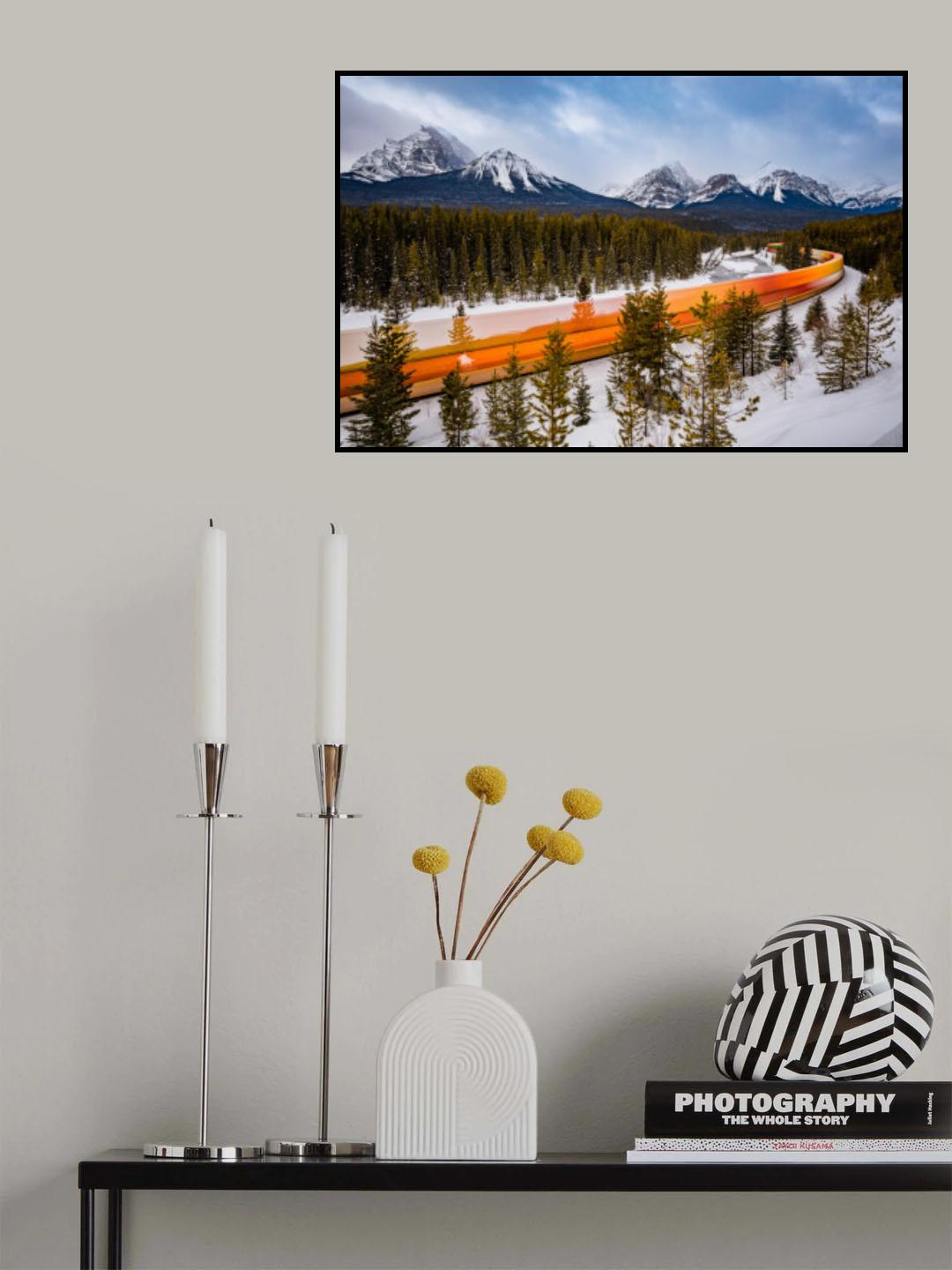 Morant's Curve in Winter Poster och Canvastavla