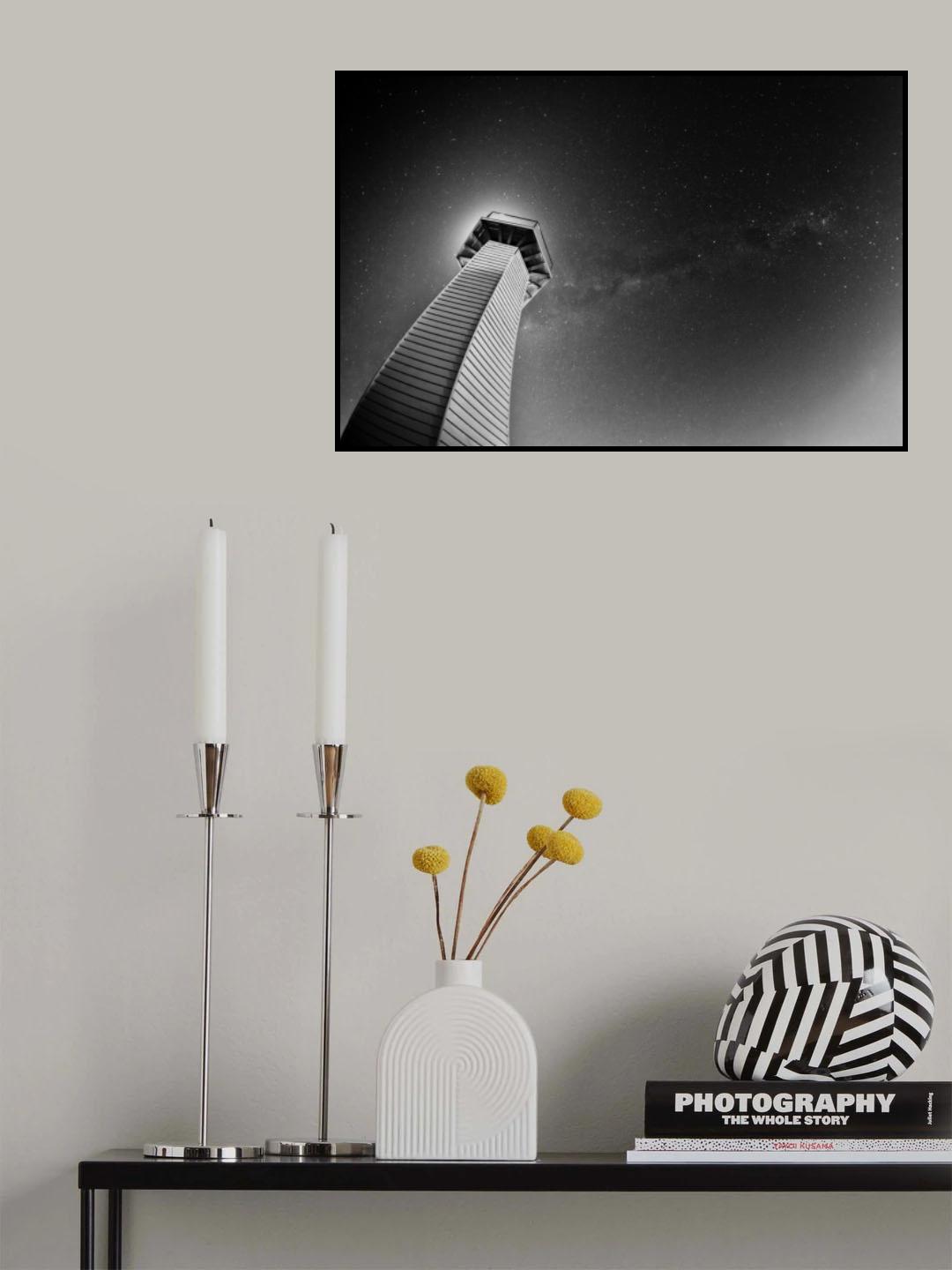 Under the Milky Way Poster och Canvastavla