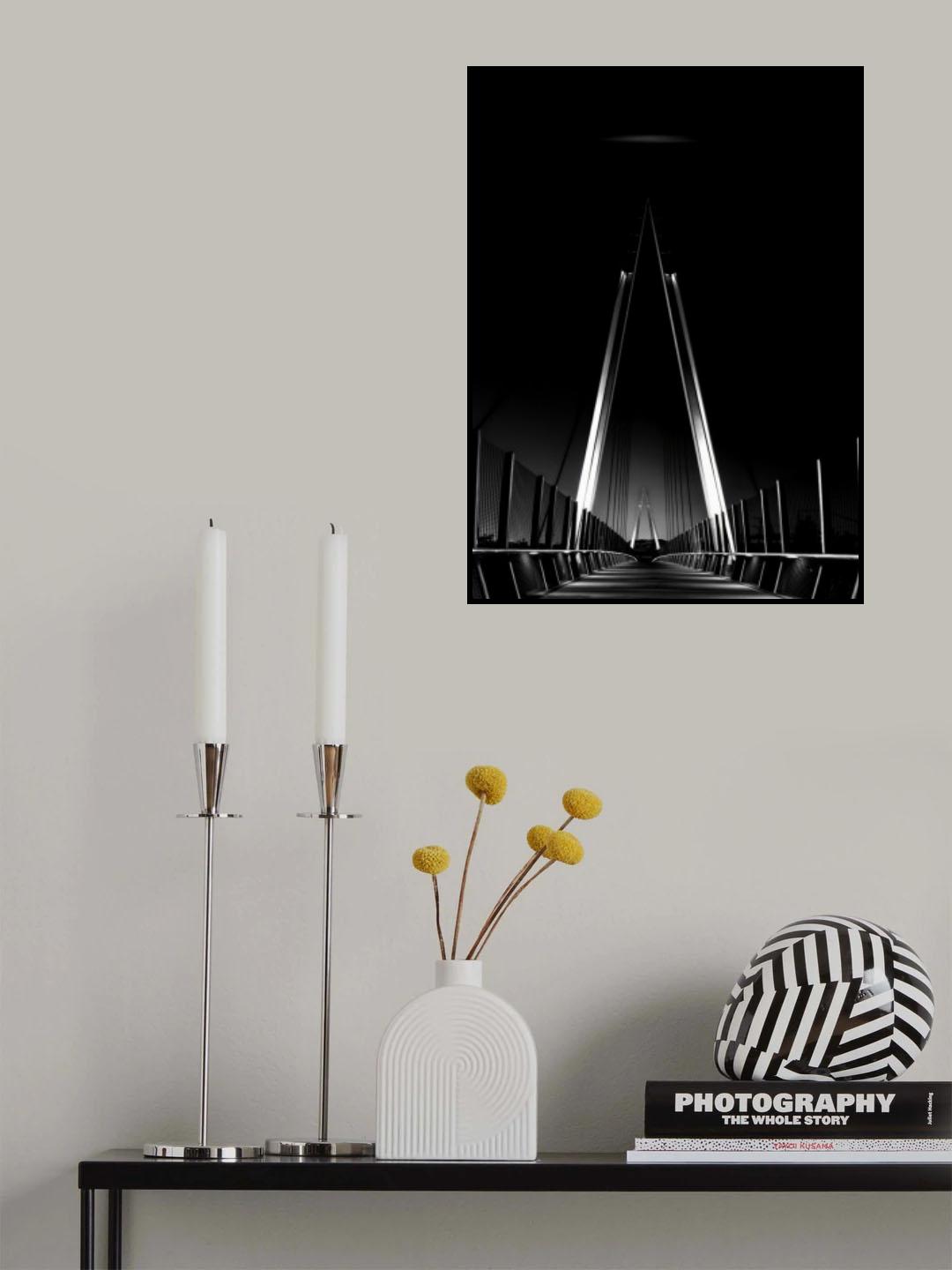 Mary Ave Bridge Poster och Canvastavla