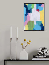 Abstract 71 Poster och Canvastavla