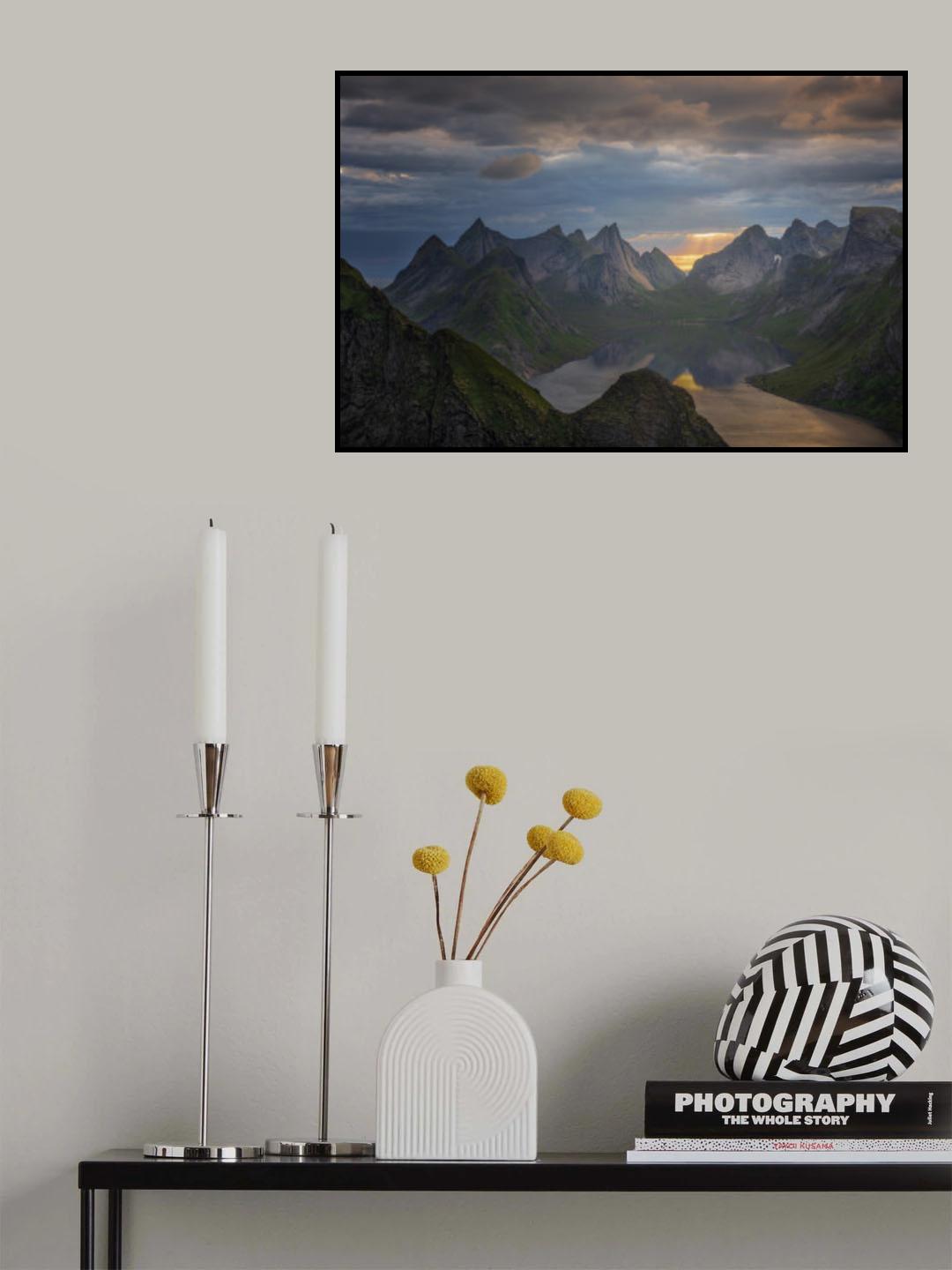 View from Reinebringen Poster och Canvastavla