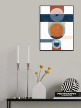 3x4 Aspectratiobluerust49 Poster och Canvastavla