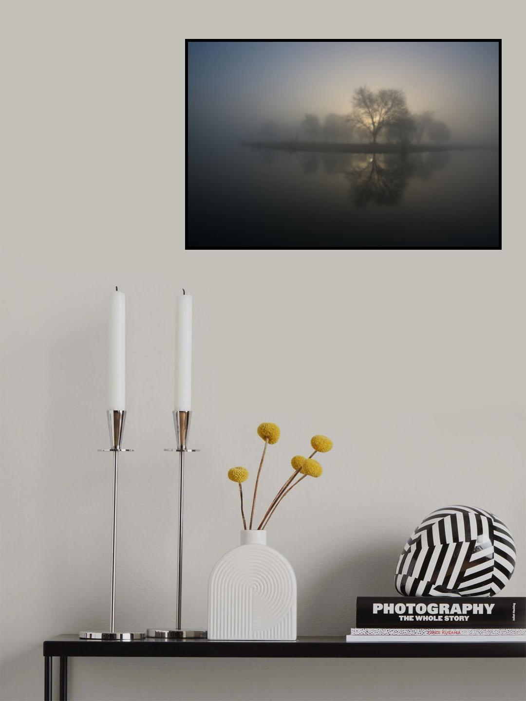 Cold misty morning Poster och Canvastavla