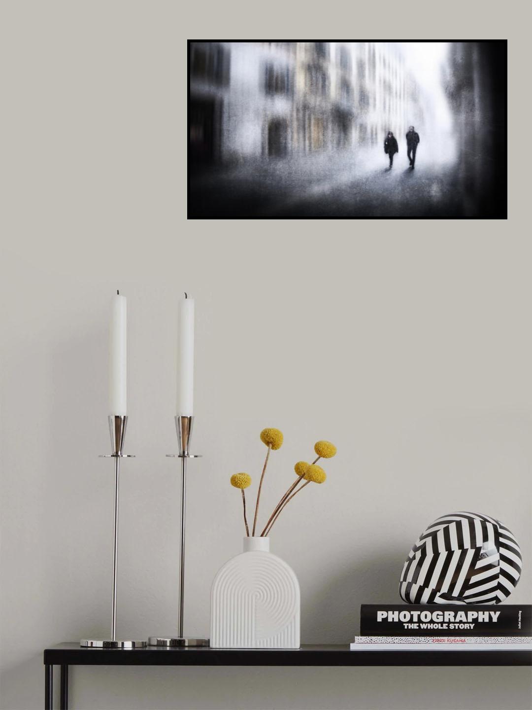 Morning walk Poster och Canvastavla