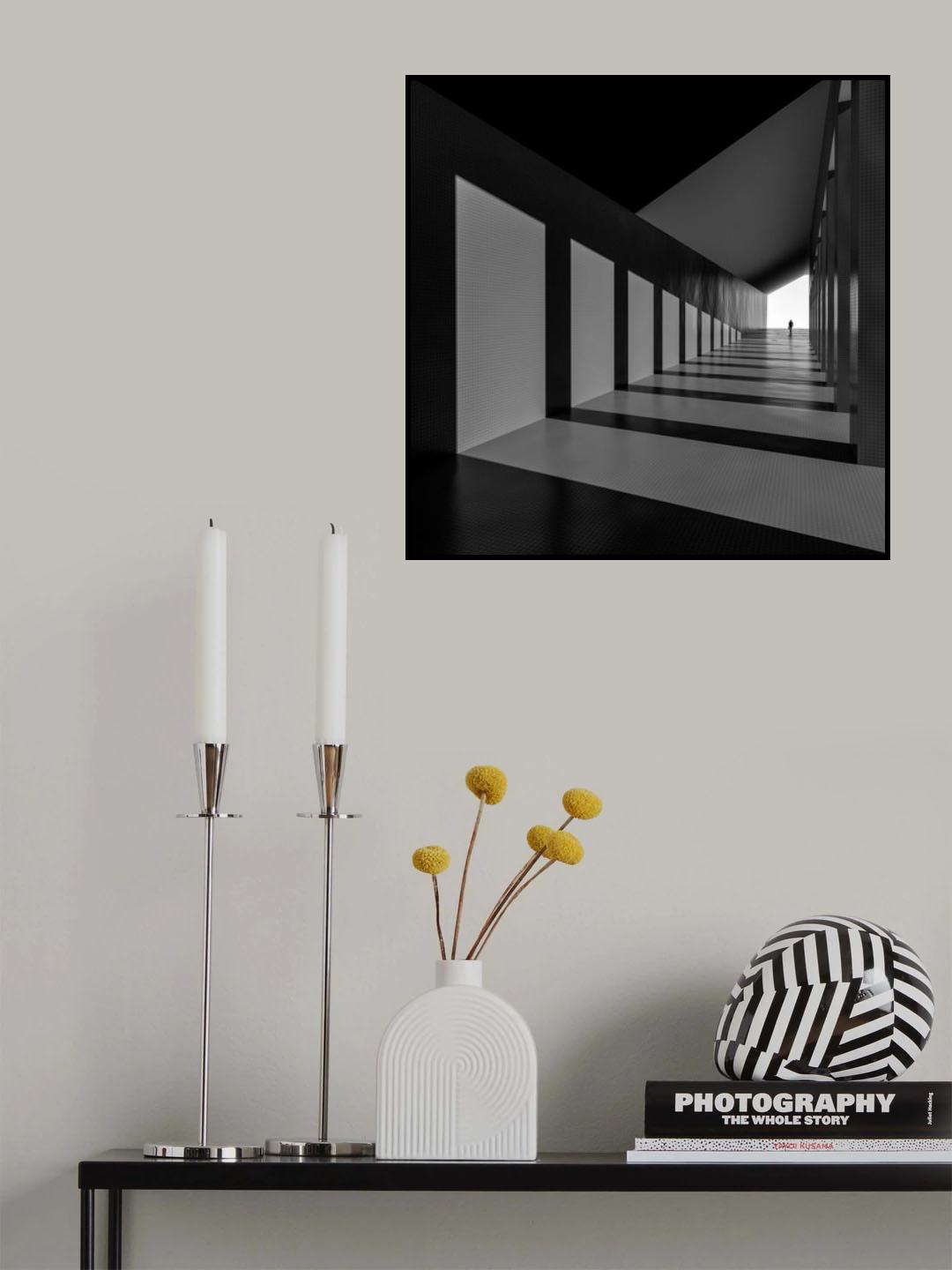 Shadows Corridor Poster och Canvastavla