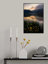 Misurina Morning Poster och Canvastavla
