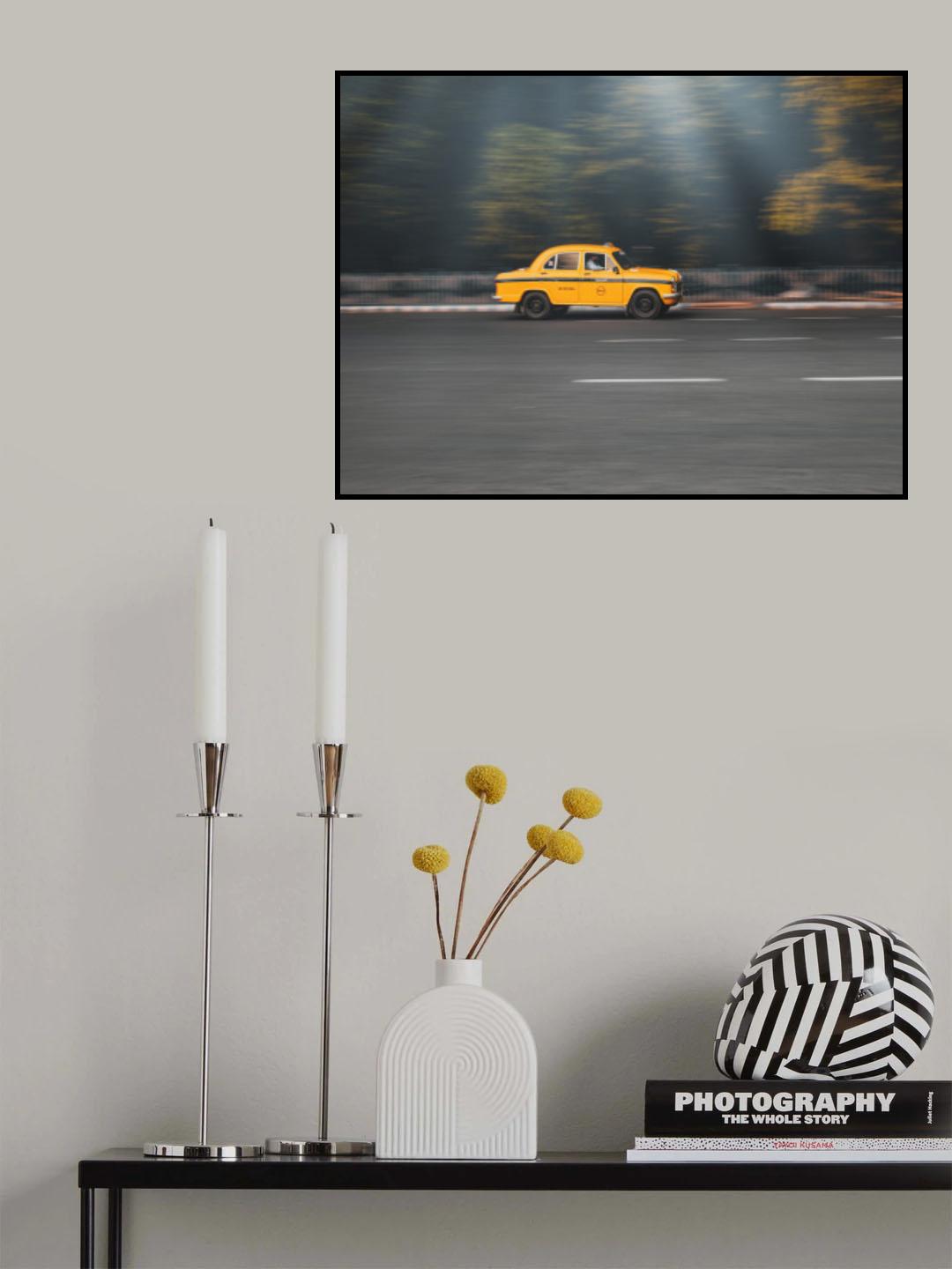 The yellow beast Poster och Canvastavla