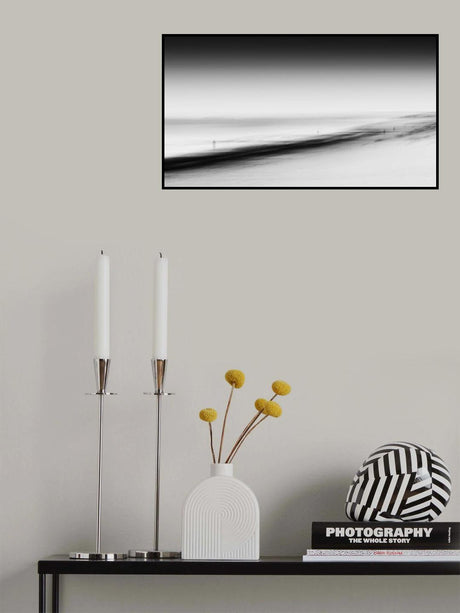 Lonely souls on the beach Poster och Canvastavla