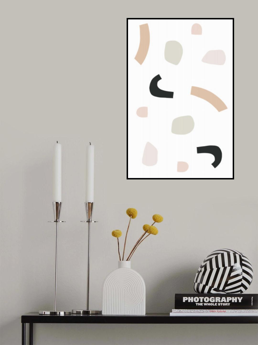 Happy Abstract No 3 Poster och Canvastavla