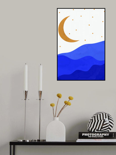 Sun and Moon #1 Poster och Canvastavla