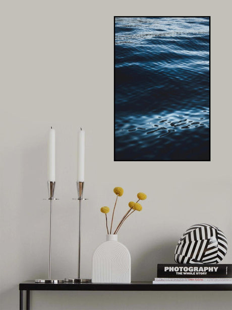 Water Textures Poster och Canvastavla