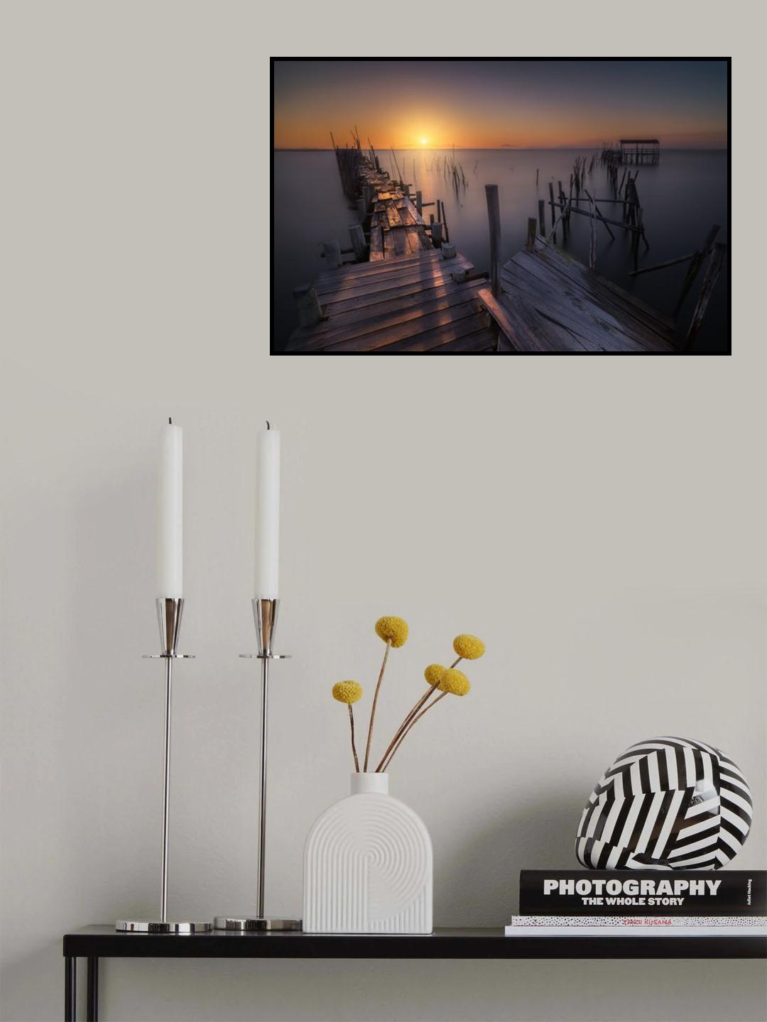 The old dock Poster och Canvastavla