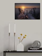 The old dock Poster och Canvastavla
