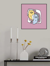 Logical Faces Poster och Canvastavla