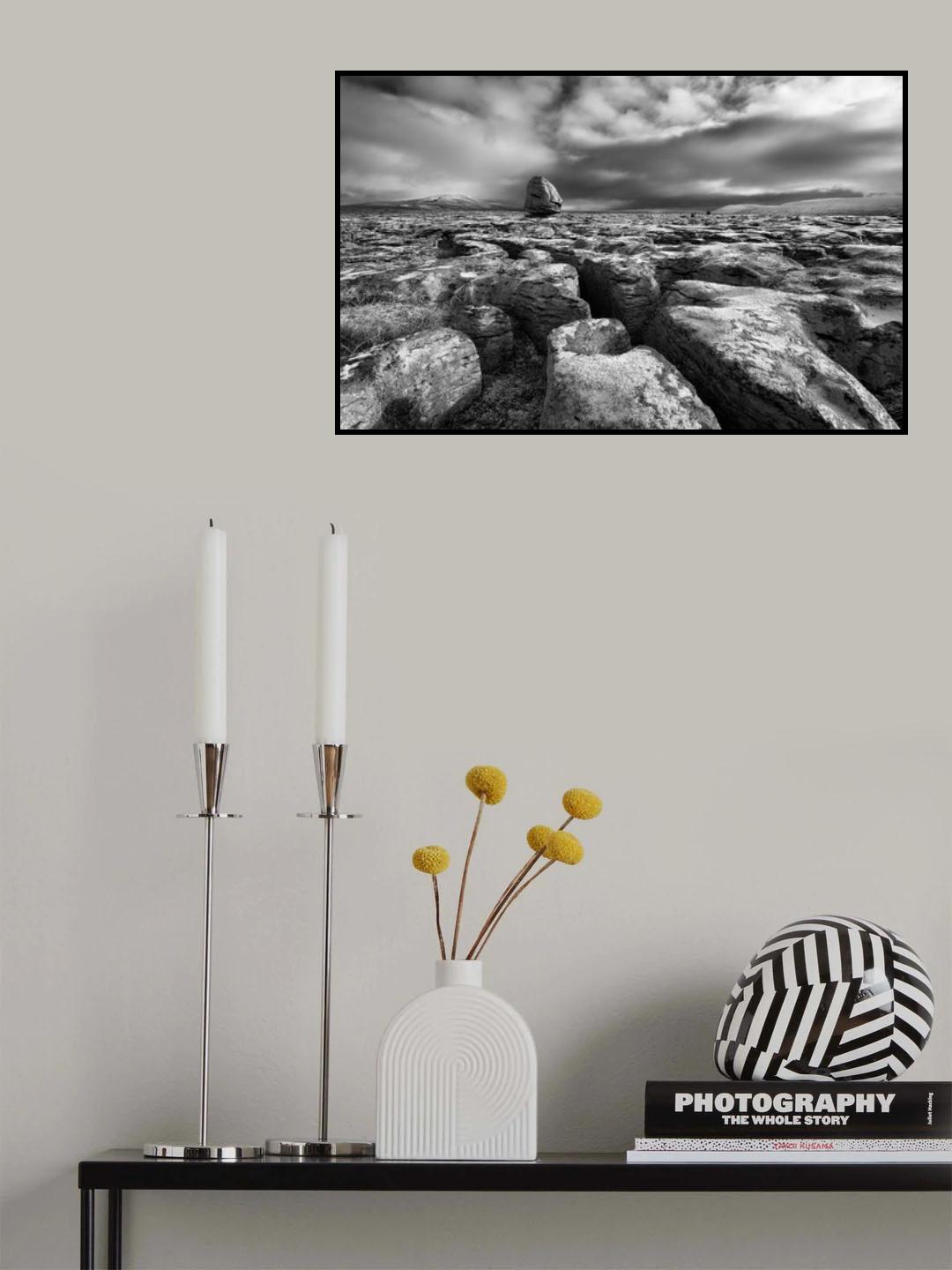 Erratic Boulders Poster och Canvastavla