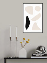 Organic Shapes Poster och Canvastavla