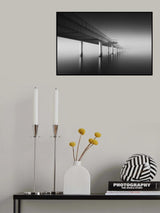 WAY TO INFINITY (bw) Poster och Canvastavla