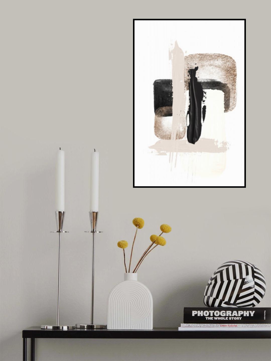 Brush Strokes-2 Poster och Canvastavla