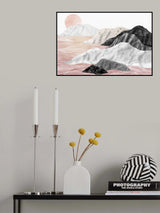 Marble Landscape 01 Poster och Canvastavla