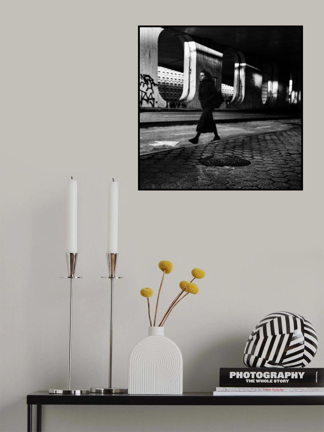 A Shade of Black Poster och Canvastavla