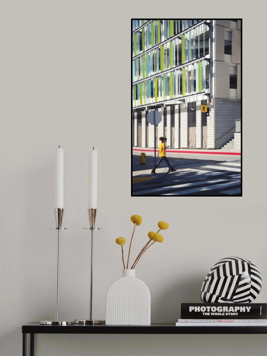 Yellow Poster och Canvastavla