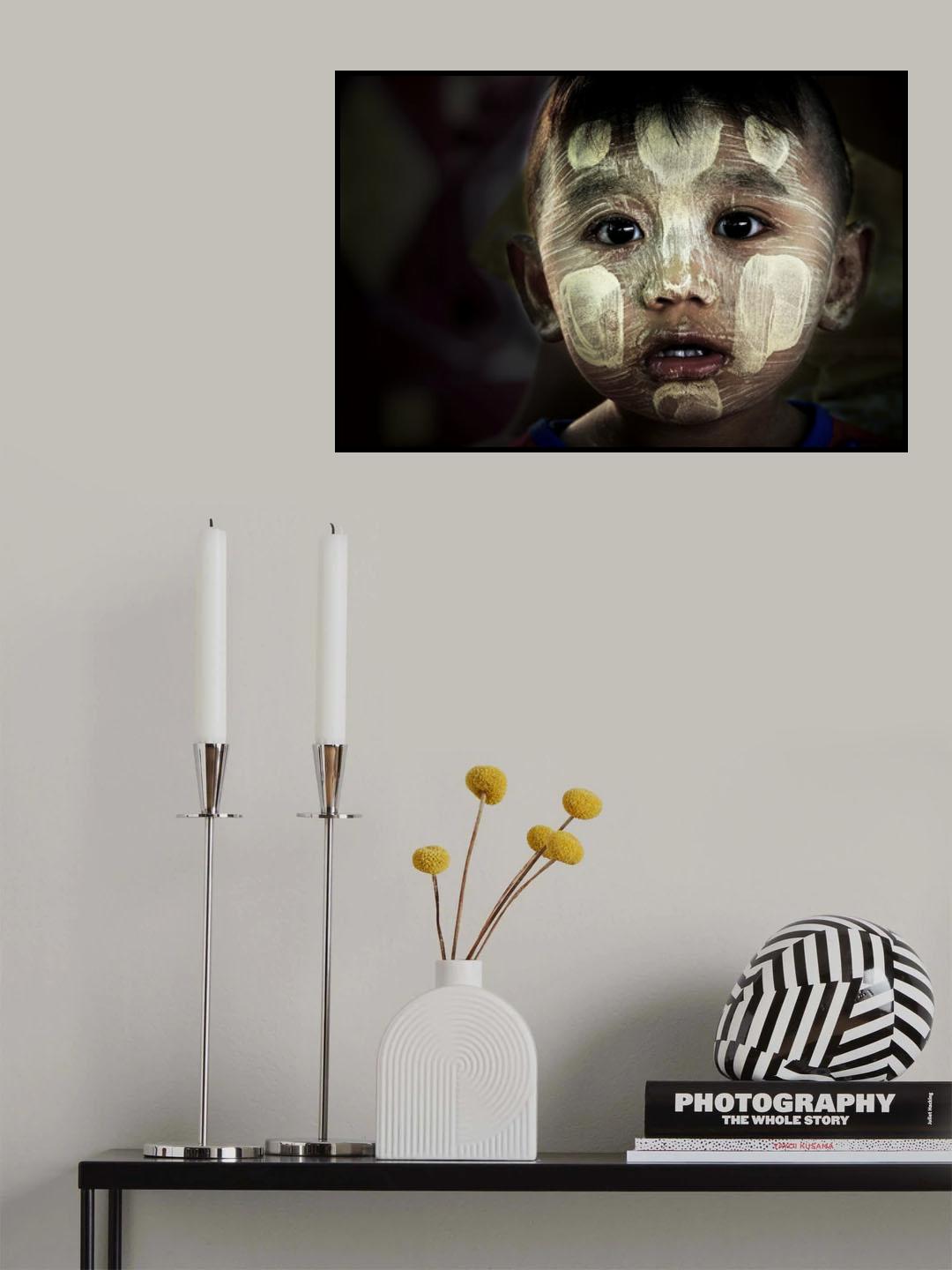 a mixture of surprise and curiosity Poster och Canvastavla
