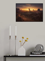 Monument Sunrise. Poster och Canvastavla