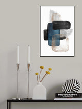 Night Blue-2 Poster och Canvastavla