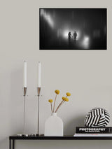 Da Lat city by night Poster och Canvastavla