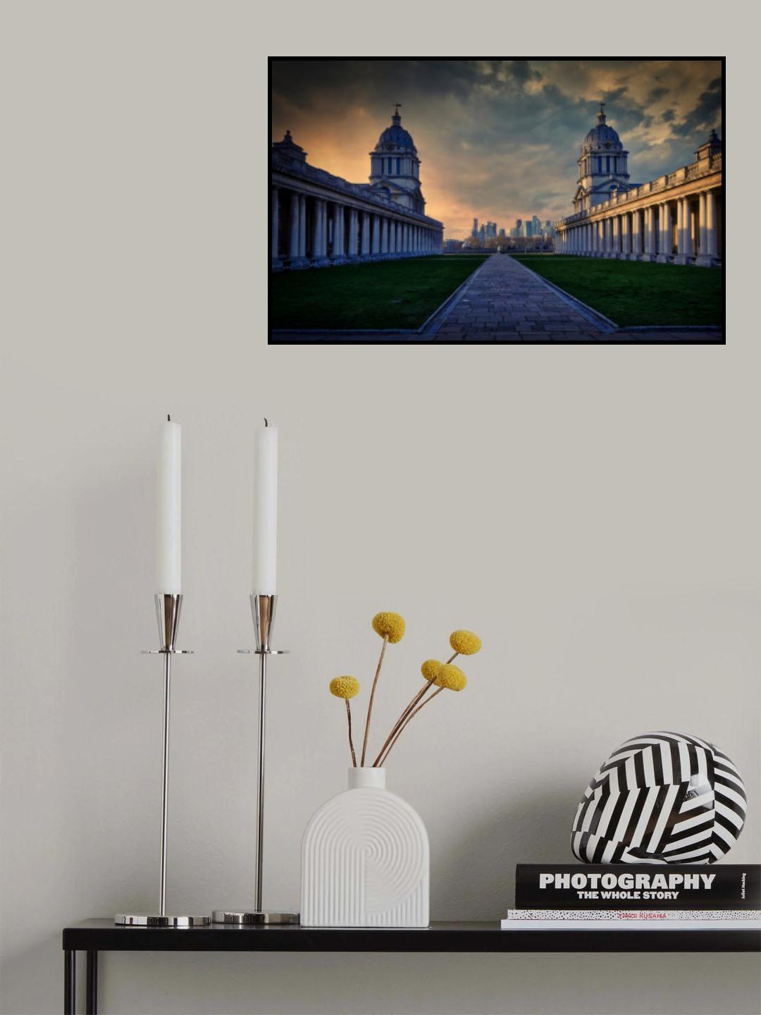 Royal Naval College Poster och Canvastavla
