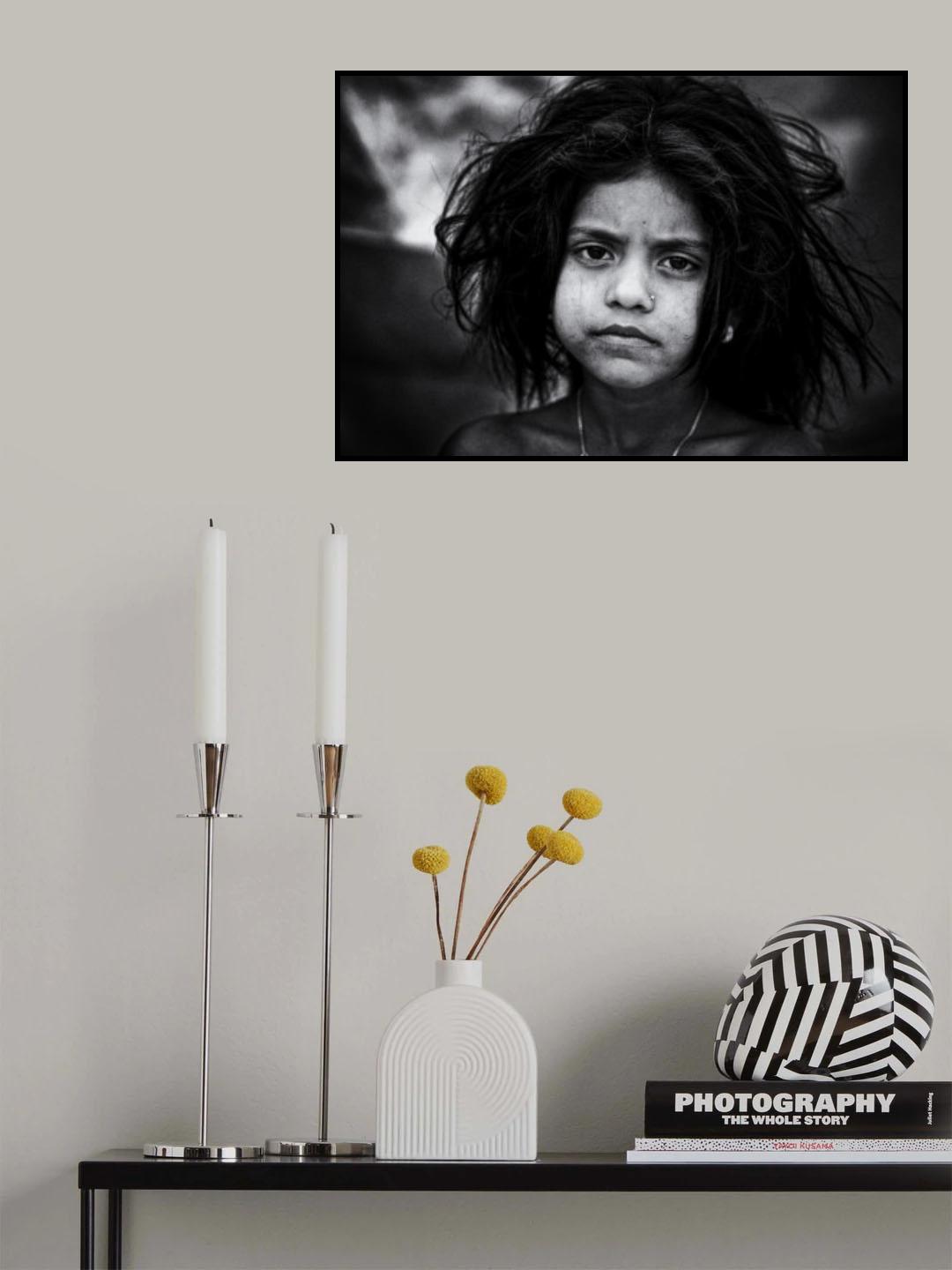 Girl from Bangladesh 4545 Poster och Canvastavla