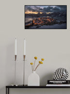 Reservoir of Riaño Poster och Canvastavla
