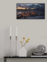 Reservoir of Riaño Poster och Canvastavla