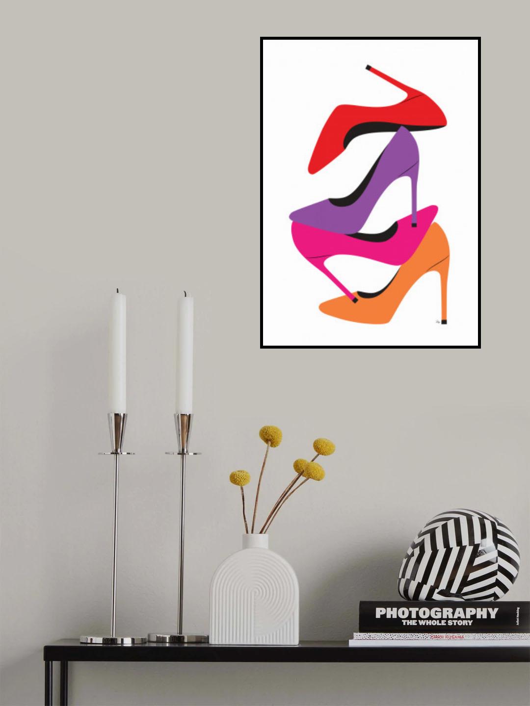 Bright Heels Poster och Canvastavla