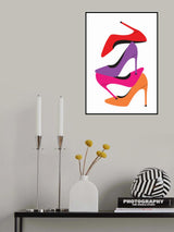 Bright Heels Poster och Canvastavla