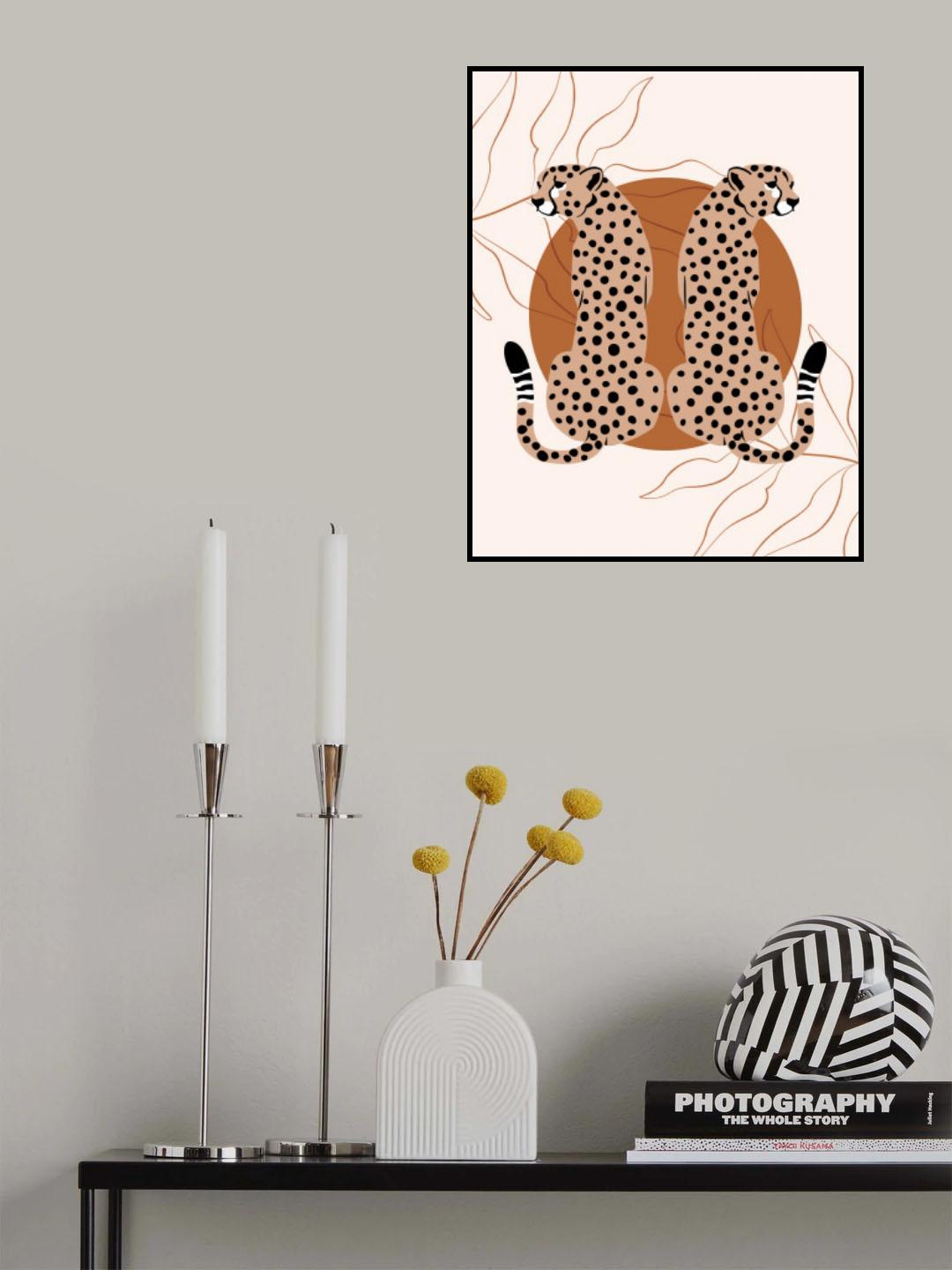 Cheetah Poster och Canvastavla
