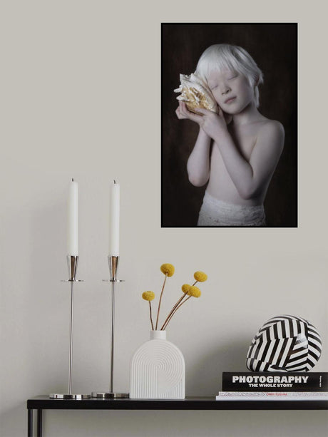 Listening Poster och Canvastavla