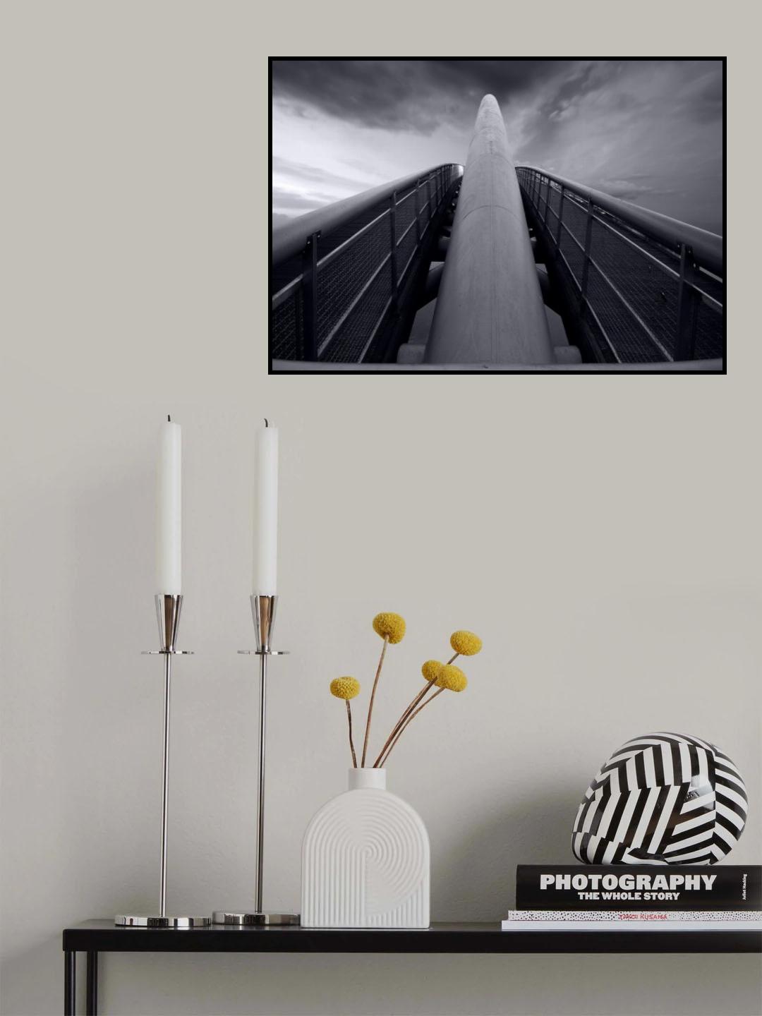 Nuclear bridge Poster och Canvastavla
