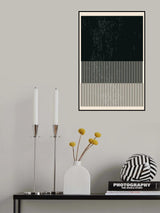 Black and White Minimal Series #3 Poster och Canvastavla