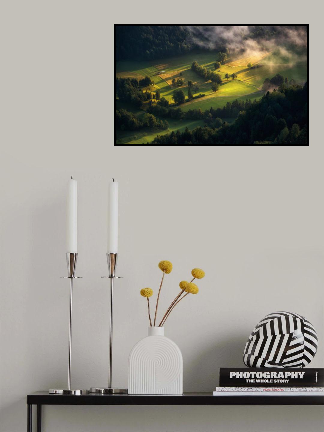 Light and Shadow Poster och Canvastavla