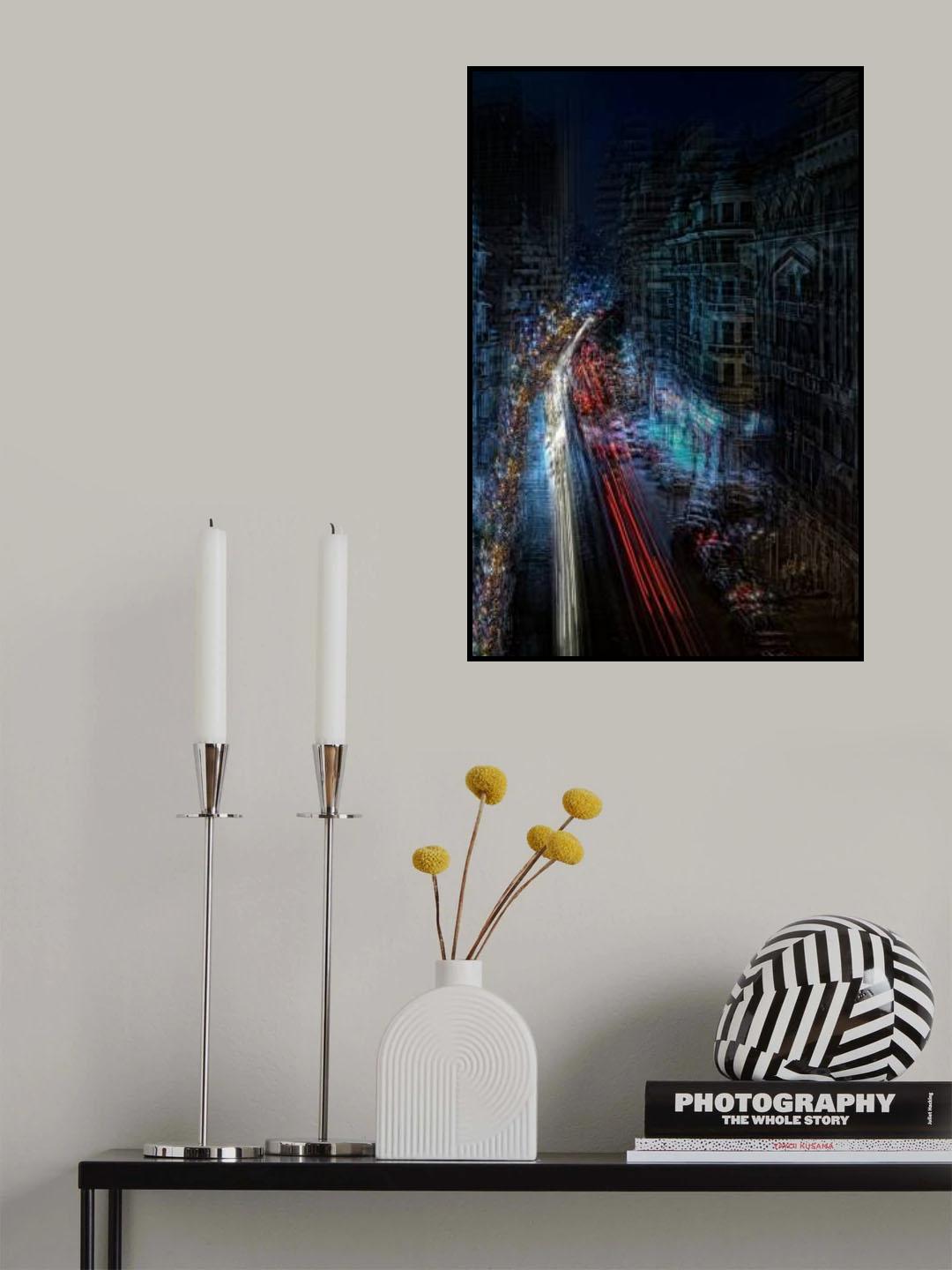 Broken lights V2 Poster och Canvastavla