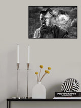 Smoke blowing Poster och Canvastavla