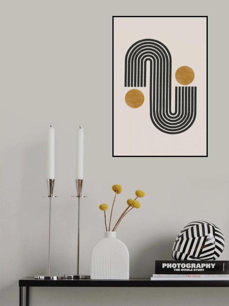 Mid Century Poster och Canvastavla