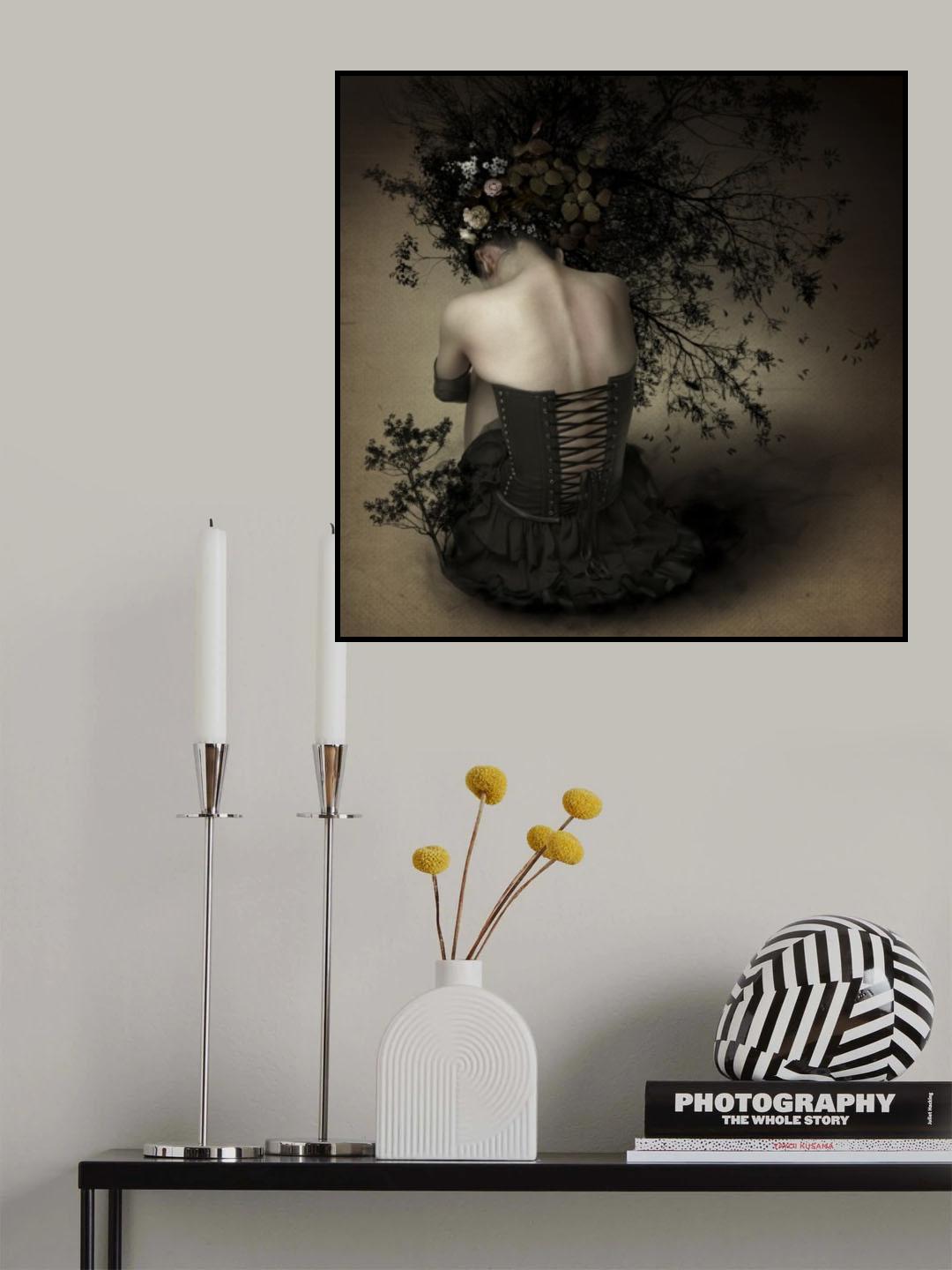 Night scented girl Poster och Canvastavla
